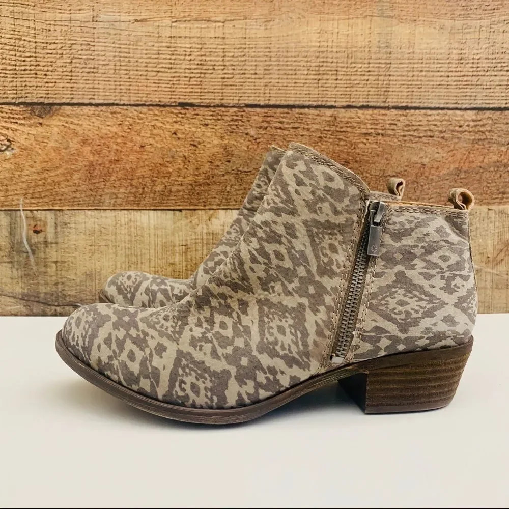Lucky Brand Aztec Basel Bootie